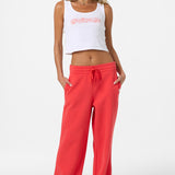 Straight Leg Fleece Sweatpants