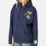 Patches Oversized Hoodie