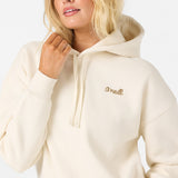 Arden Cropped Hoodie Pullover Fleece