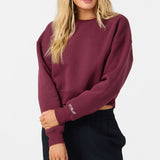 Evelyn Cropped Crew Neck Fleece