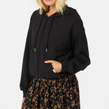 Mae Bubble Zip Fleece Hoodie