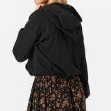 Mae Bubble Zip Fleece Hoodie