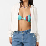 Mae Bubble Zip Fleece Hoodie