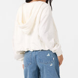 Mae Bubble Zip Fleece Hoodie