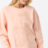 Chore Break Oversized Crew Neck Fleece