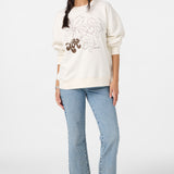 Ariah Hawaii Oversized Crew Neck Fleece