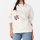 Ariah Hawaii Oversized Crew Neck Fleece