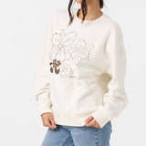 Ariah Hawaii Oversized Crew Neck Fleece