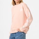 Mini Hibis Oversized Crew Neck Fleece