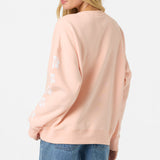 Mini Hibis Oversized Crew Neck Fleece
