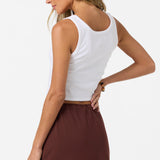 Alyssa Solid Knit Short Skirt