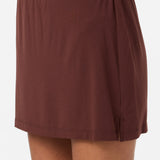 Alyssa Solid Knit Short Skirt