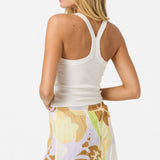 Alyssa Leah Tropical Woven Short Skirt