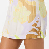 Alyssa Leah Tropical Woven Short Skirt