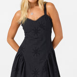 Conor Sunshine Eyelet Mini Dress