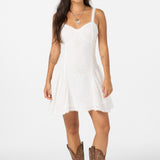 Conor Sunshine Eyelet Mini Dress