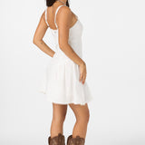 Conor Sunshine Eyelet Mini Dress
