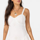 Conor Sunshine Eyelet Mini Dress