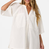 Shay Cover-Up Shirt Dress