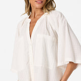 Shay Cover-Up Shirt Dress