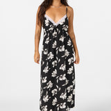 Dayna Painted Floral Maxi Dress