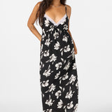 Dayna Painted Floral Maxi Dress