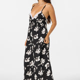 Dayna Painted Floral Maxi Dress