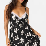 Dayna Painted Floral Maxi Dress