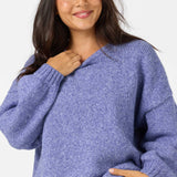Bayou Heather Long Sleeve Sweater