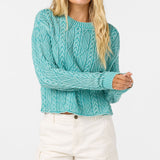 O'Riginals Misha Cable Knit Long Sleeve Sweater
