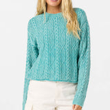 O'Riginals Misha Cable Knit Long Sleeve Sweater