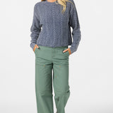 O'Riginals Misha Cable Knit Long Sleeve Sweater