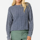 O'Riginals Misha Cable Knit Long Sleeve Sweater