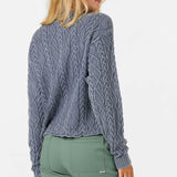 O'Riginals Misha Cable Knit Long Sleeve Sweater