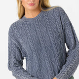 O'Riginals Misha Cable Knit Long Sleeve Sweater