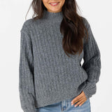 Cypress Mockneck Long Sleeve Sweater