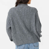 Cypress Mockneck Long Sleeve Sweater