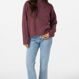 Cypress Mockneck Long Sleeve Sweater