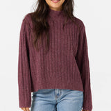 Cypress Mockneck Long Sleeve Sweater