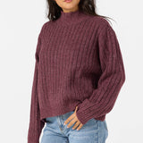 Cypress Mockneck Long Sleeve Sweater
