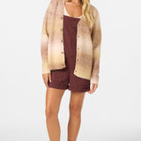 Ombre Cardigan Long Sleeve Sweater