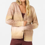 Ombre Cardigan Long Sleeve Sweater