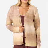 Ombre Cardigan Long Sleeve Sweater