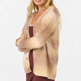Ombre Cardigan Long Sleeve Sweater