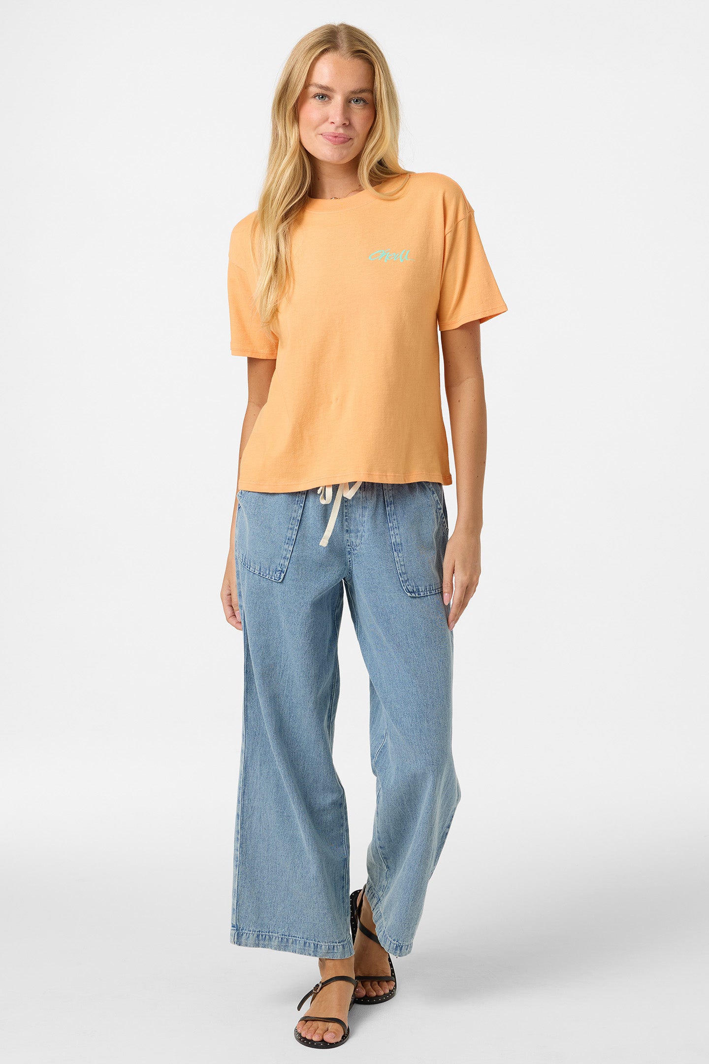 O'Neill Surf Co Easy Tee - Orange Pop | O'Neill