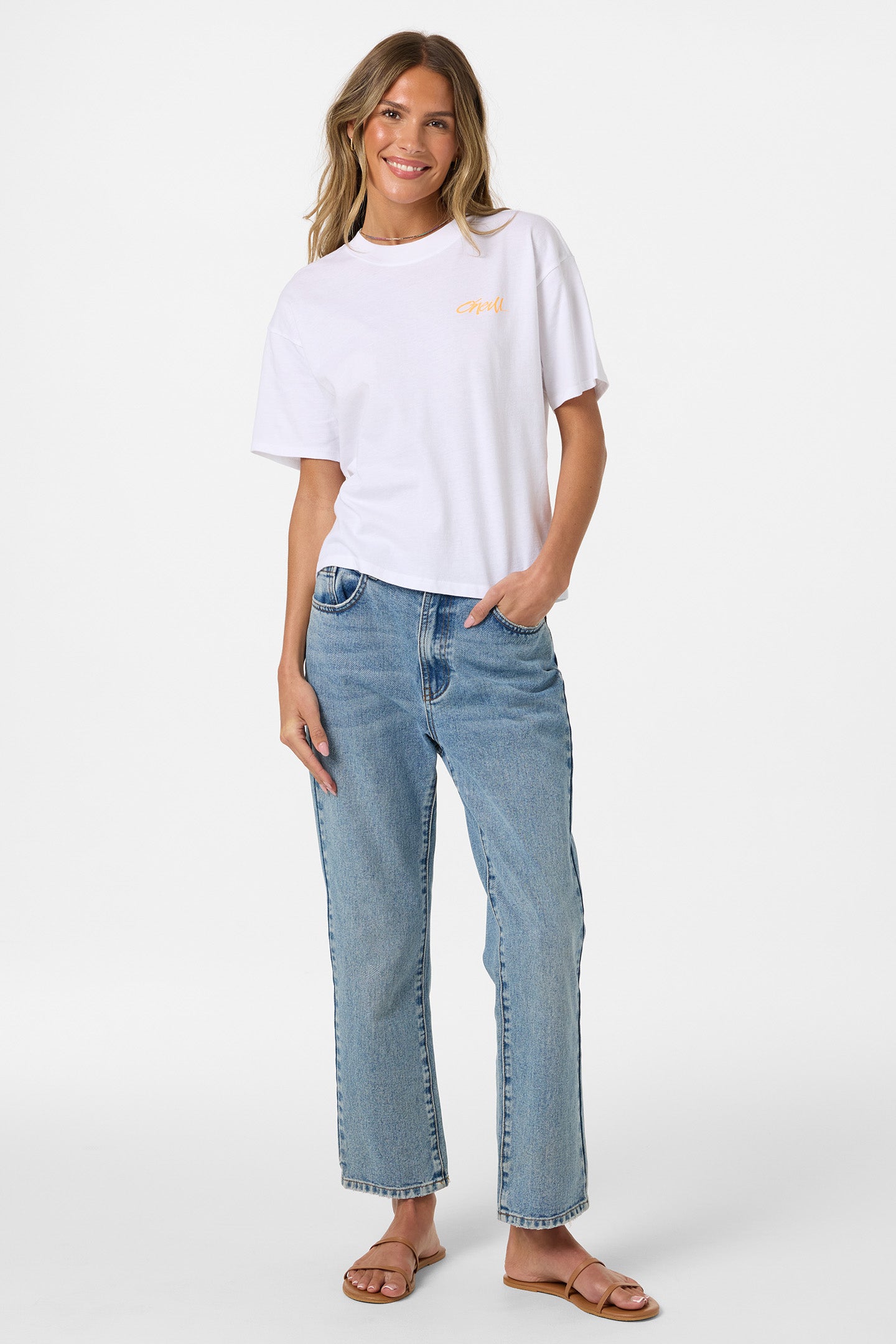 O'Neill Surf Co Easy Tee - White | O'Neill