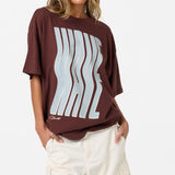 Wave Oversized Tee