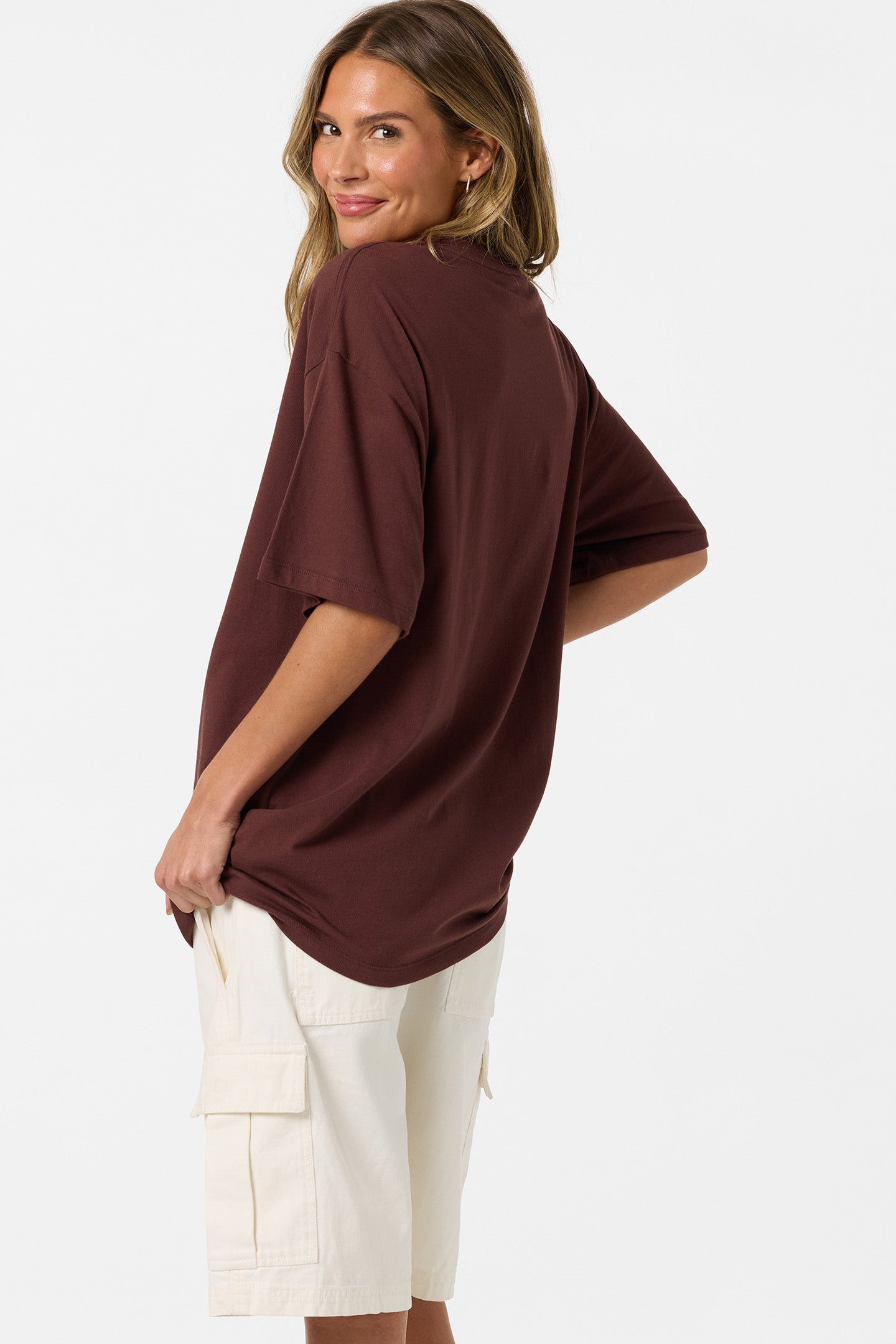 Wave Oversized Tee - Chocolate | O'Neill