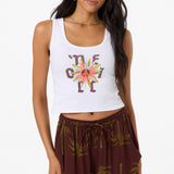 Asterisk Scoopneck Tank