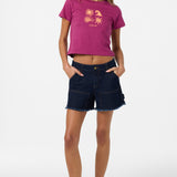 Shell Star Fitted Tee